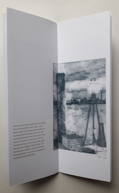 In den Häfen - zwischen Tag und Nacht (Radierungen 2021)